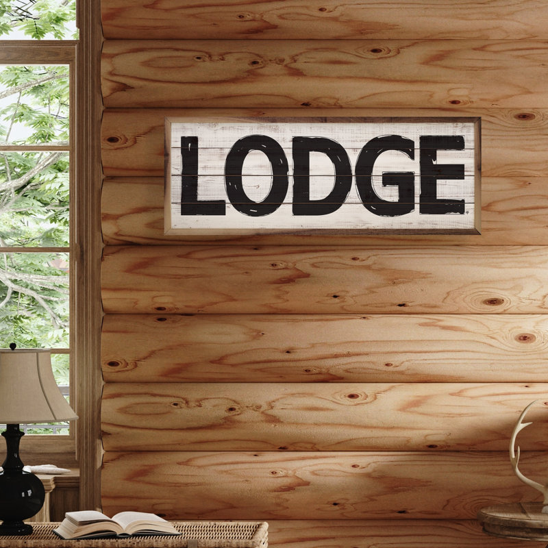 Lodge Whitewash, 4" H x 12" W