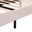 Upholstered Single (3') Velvet Platform Bed