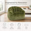Fauteuil à billes surdimensionné - fauteuil paresseux en mousse haute densité avec poche latérale et poignée pour faciliter le transport-130780232