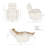 Elvina Genuine Leather Swivel Power Recliner-1759080350