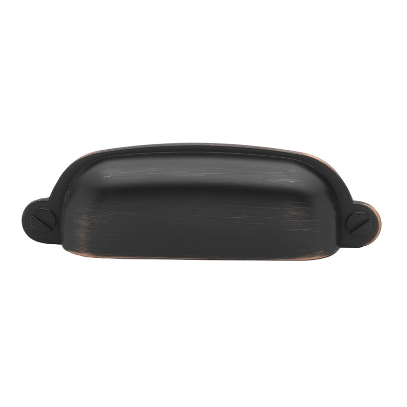 3 1/2" Center to Center Cup Pull, Oil Rubbed Bronze