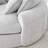 Full-Compressed Round Chaise Sofa-995261454
