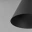 Luminaire suspendu cône noir à 1 lumière Assie-1435572496
