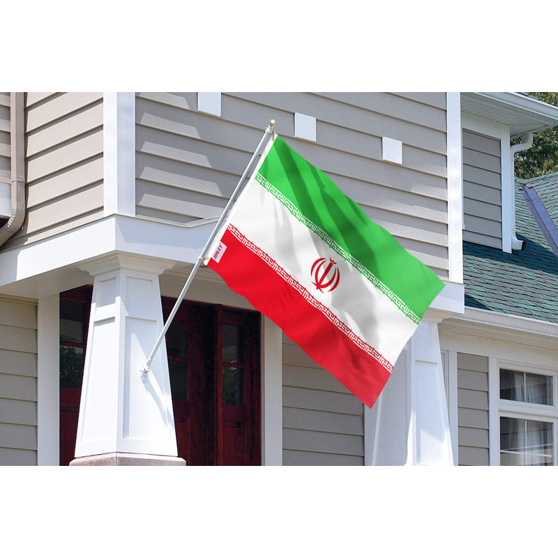 Drapeau iranien en polyester 36 x 60 po