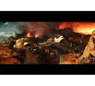 Christ Descent Into Hell by Hieronymus Bosch - Graphic Art