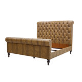 Leather Bed