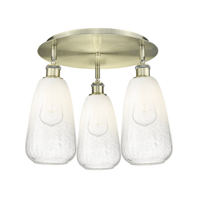 Plafonnier encastré 3 lumières Ballston - Alleva