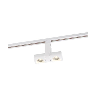 24 Watt 24 Degree Beam Angle Dual Pipe Track Head