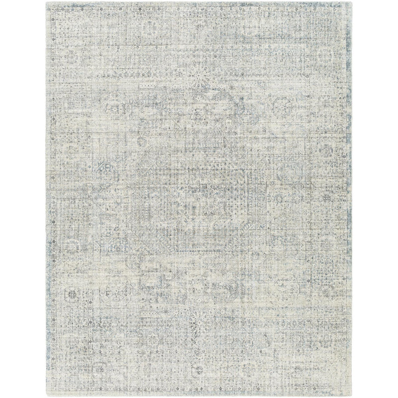 Carovilli Hand Knotted Oriental Rug, Rectangle 6' x 9'