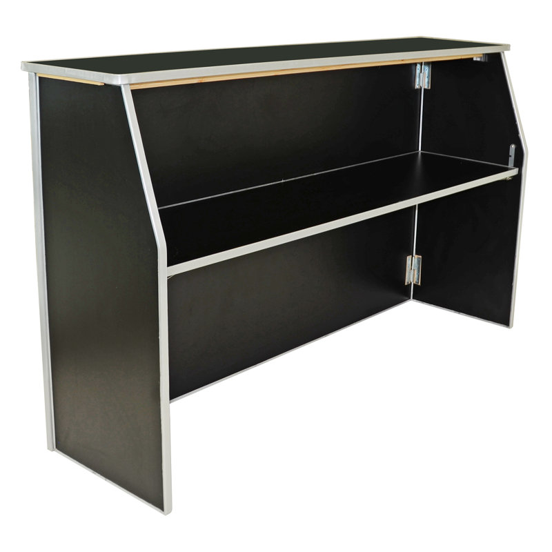 WFT 72'' Home Bar, Black