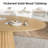 67 in. Pedestal Solid Wood Oval Dining Table Seats 6-1993188231