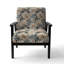 Fauteuil d'appoint rembourré Ethereal Serenity
