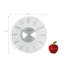 Time Piece Glass Wall Clock-4133642