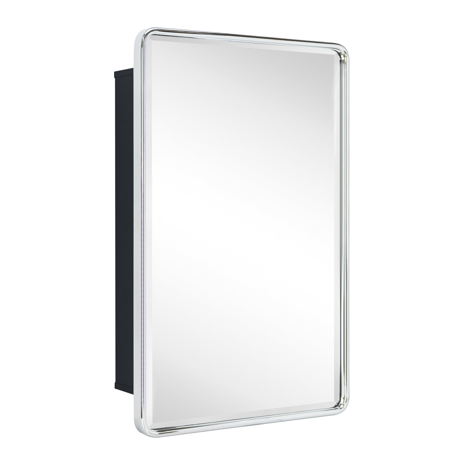Bryand Surface Medicine Cabinet, 24" x 16", Chrome