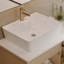 Petit meuble-lavabo flottant simple 31,5 pouces avec lavabo-272380166