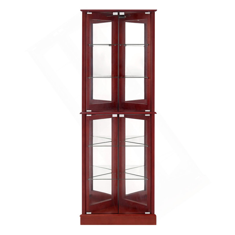 Armoire d'angle Curio