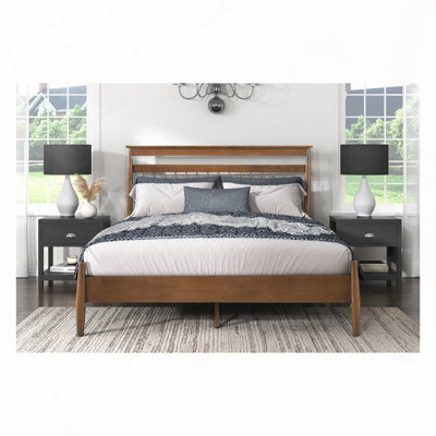 Transitional Design Platform Bed
