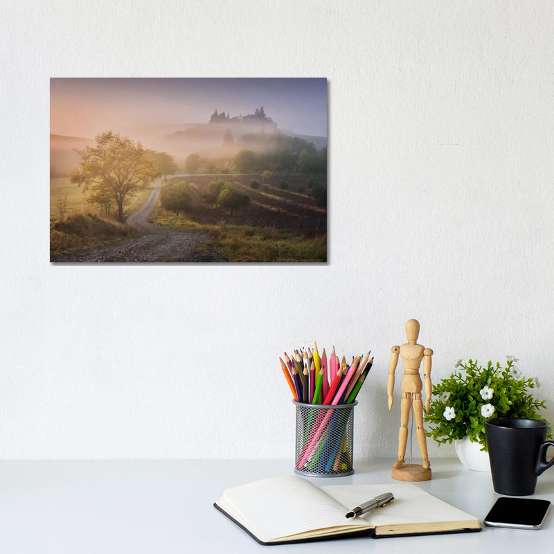Autumn In Tuscany VI by Daniel Kordan - Wrapped Canvas Print, 20.32 cm H x 30.48 cm W