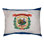 Coussin de concepteur west virginie flag Burien