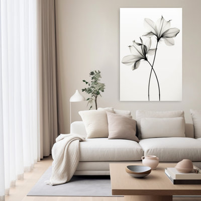 Treechild - Whispers Of Petals Abstract Contemporary Wall Art