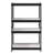 Natural And Black 4-Tier Bookcase