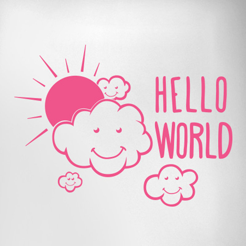 Wall Decal, Pink
