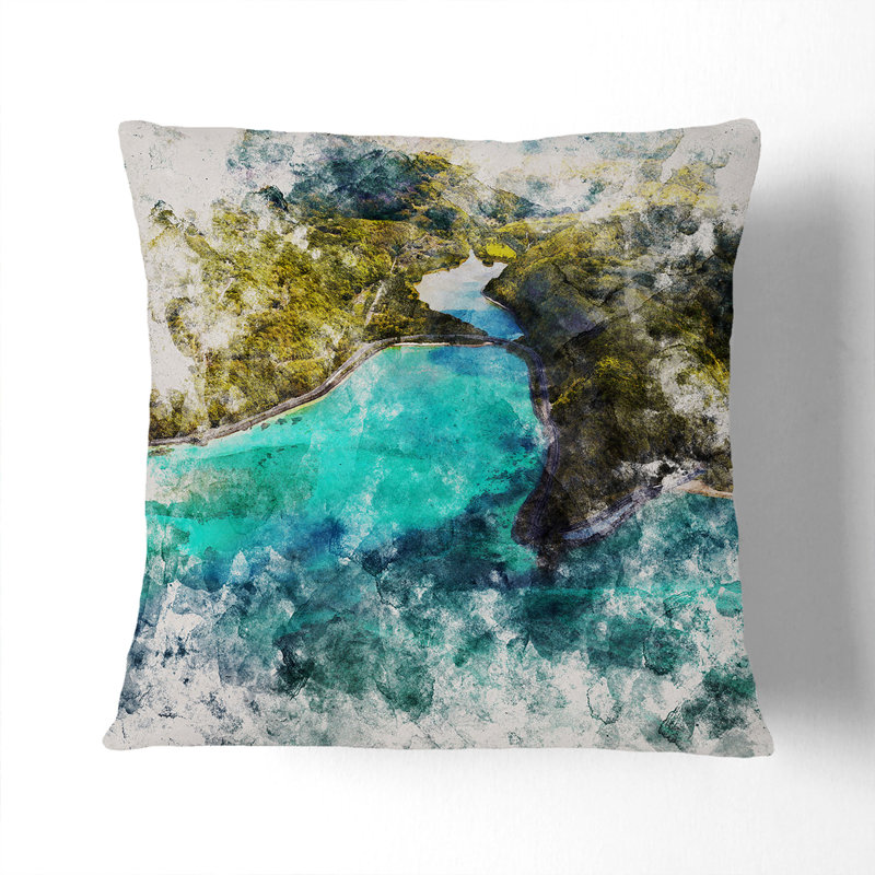 Square Cushion, 55cm H x 55cm W x 20cm D