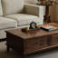 Table basse carrée moderne simple