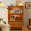 Bibliothèque en bois massif 31,5 "
