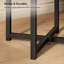 Grey Round Concrete Effect Side Table
