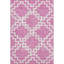 Tapis rosé de qualité supérieure lavable à la machine Prisco-1405058577