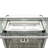 K&K 43" Propane Gas Fire Pit Table, 60000 BTU Rectangular Open Weave Wicker Fire Pit With Glass Wind Guard For Outside Patio Deck Garden Backyard - Grey-1319997417