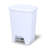 GLAD™ White Plastic Step Trash Can-93022865-93022866