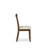 5-Pc Dining Set Consist of a Square Dining Table and 4 Upholstered chairs - Antique Walnut finish