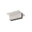 FHC PF94PS Ceiling Mounted Support Fin Bracket Patch Fitting - Polished Stainless