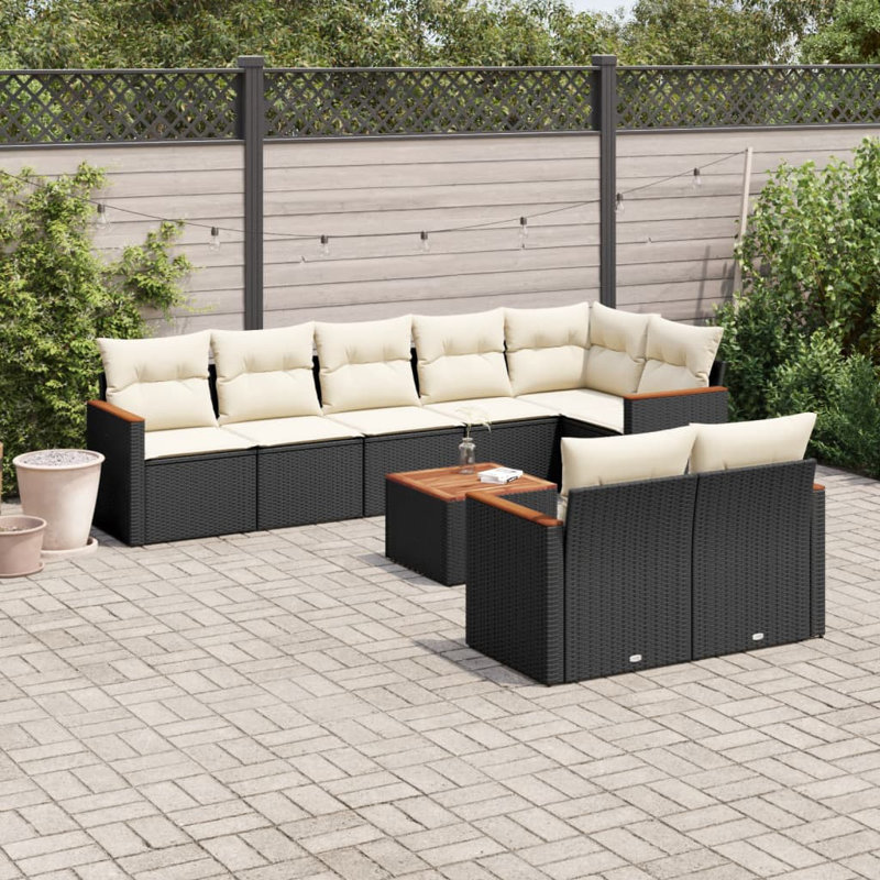 Ensemble de canapé de jardin Vidaxl