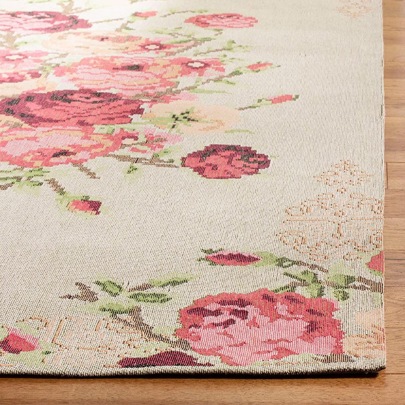 Mehvish Vintage Performance Floral Rug, Runner 2'3" x 12'