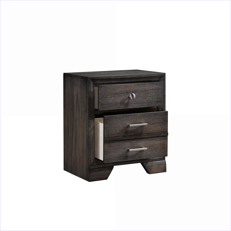 Table de chevet 2 tiroirs Contemporary
