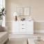 Phoenix 3 Drawer 2 Door Large White Sideboard