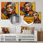 Creative Art Woman Fasion Portrait II - art mural mode en métal-2104679788