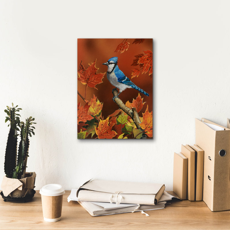 "Couleurs d'automne" par William Vanderdasson, H 16 po x l 12 po x P 0,75 po