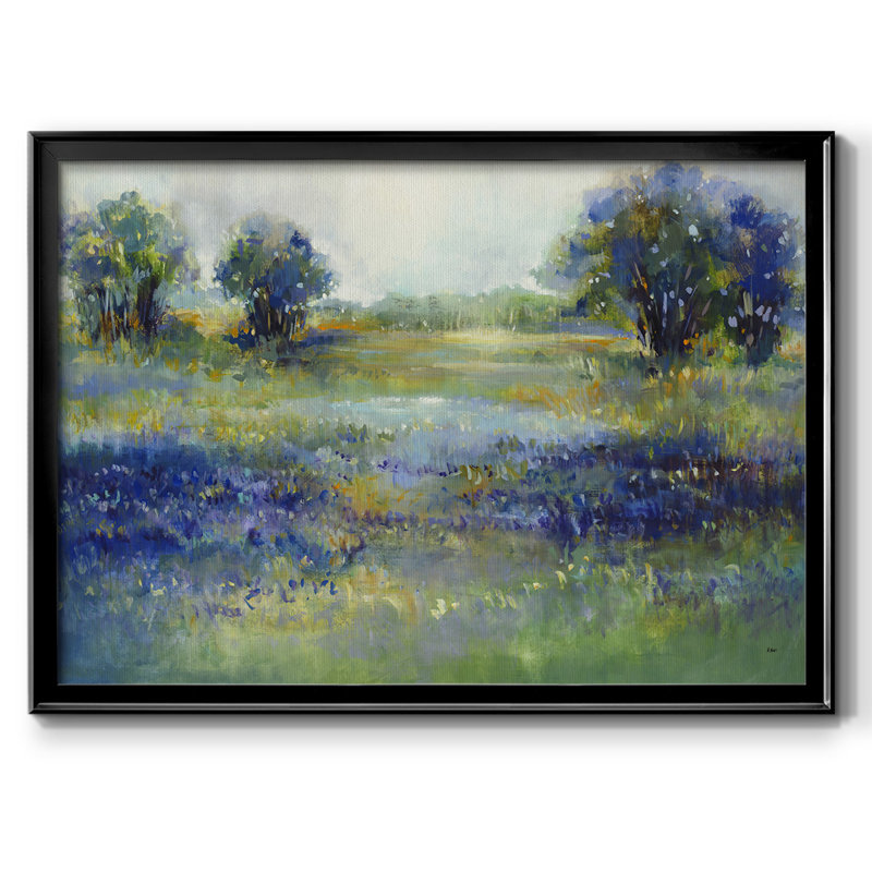 Vue de fleurs sauvages, Noir, H 14 po x l 20 po x P 1,5 po