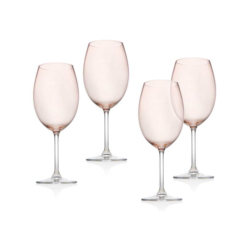 Meridian White Wine Glass, Blush