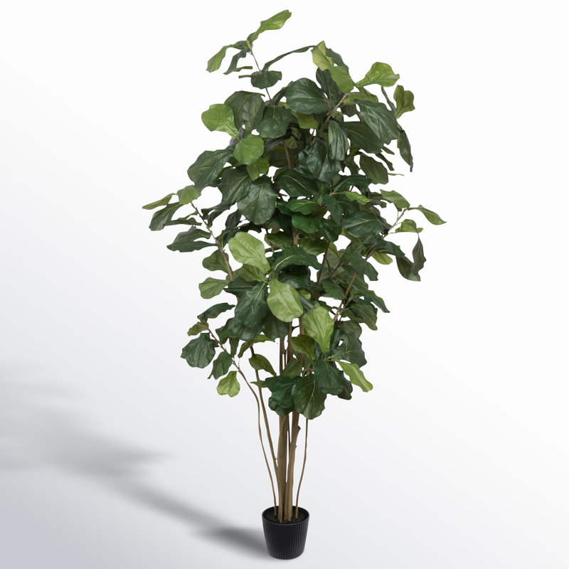 Faux Tree in Pot, 84" H x 40" W x 40" D