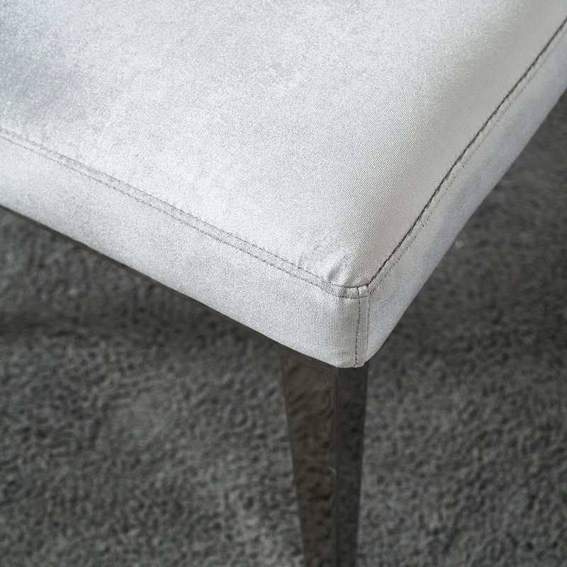 Hobartville 18.1'' H Velvet Upholstered Side Chair