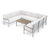Travira Rectangular Tekwood Outdoor Coffee Table-781773813