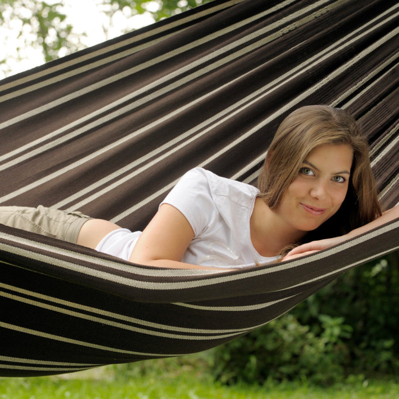 Brasilia Single Hammock, Mocca