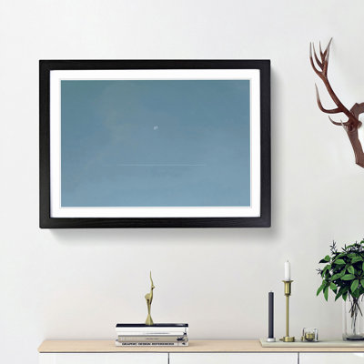 Flying Past the Moon - Picture Frame Graphic Art Print