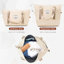 Ensemble de valises 4 pièces, valise durable en ABS avec sac de voyage, porte-gobelet-130603833
