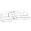 Canapé modulaire en U à housse Allendale-788468827-789077027